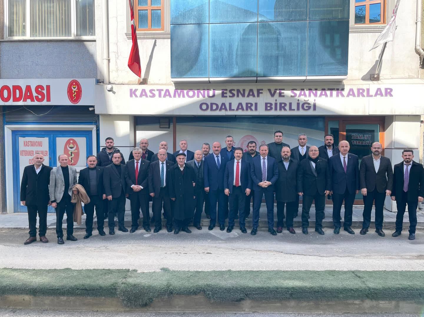 Kastamonu esnaf ve sanatkârlar odaları ziyareti
